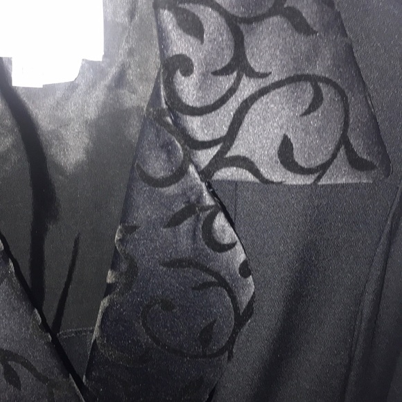 Fattaneh Bahari Black Dress/  Jacket 12 A11 - Picture 4 of 8